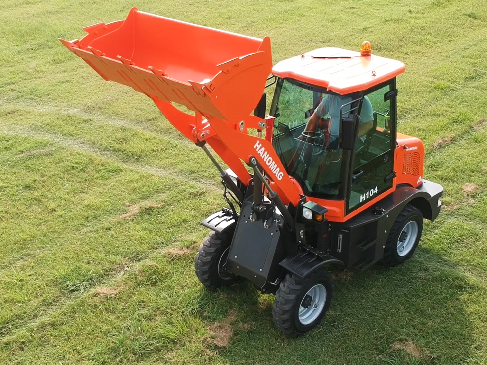 Pala Hidraulica Hanomag H104