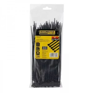 PRECINTO NEGRO 3.6x150mm (100un.) - CROSSMASTER
