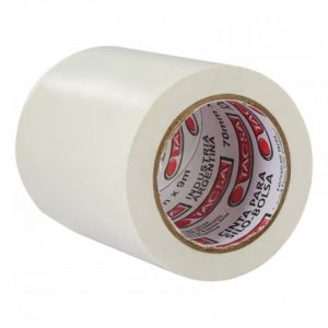 CINTA PARA SILO BOLSA 70x9x0.13mm BLANCA - TACSA